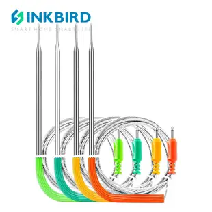 Inkbird 燒烤溫度計替換探頭 4 件套,適用於 IBS-26S IBBQ-4BW