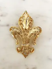 Vintage Florentine Brooch