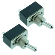 2 x R13-2-05 On-Off Standard Toggle Switch SPST