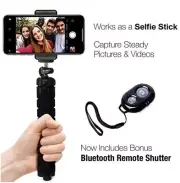 Universal Phone Selfie Holder Octopus Flexible Tripod Bluetooth remo GoPro mount