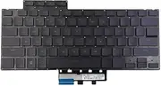 KGIGIBE Replacement Backlit Keyboard for Asus ROG Zephyrus G14 GA402R GA402RJ GA402RK GA402RU GA402X GA402XV Series Laptop US Black