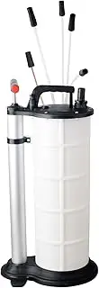 DAYUAN 9L Manual Vacuum Fluid and Oil Extractor Brake Bleeder Hand Pump with 4 Tubes
