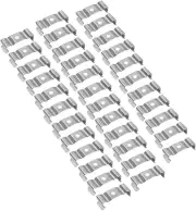 Uxcell T8 Clips Bracket Hanger for Integrated Tube Light Fixture, Nickel-Plated