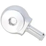 Aeroflow Slimline -10Orb to 5/16" Barb 90 Deg Tight Radius Silver - AF959-05-10S