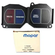 OEM MOPAR Dial Chimney Dash Indicator Cluster Belt, Washer, High Beam 4047711