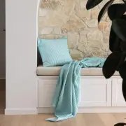 Bambury Dora Aqua Throw