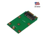 Mini PCI-E 2 Lane M.2 NGFF 30mm 42mm SSD To 52pin mSATA Adapter Card