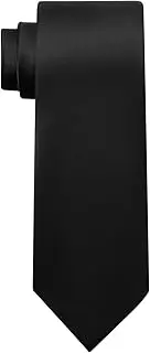 [KOOELLE] Men's Ties Solid Pure Color Plain Neckties Formal Black Ties For Men