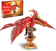 Harry Fire Phoenix Building Set Magic Potter Phoenix Model Compatible with Lego