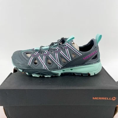 NEW Merrell Women’s Choprock Sieve Water Shoes Blue Smoke 9