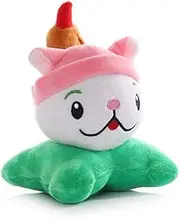 6" Cattail Plants VS Zombies Plush Toys PVZ 1 2 Stuffed Soft Doll Toy New