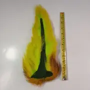 Chartreuse Yellow Bucktail Whitetail Deer Tail BuckTail #34