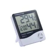 HTC1 Indoor Room Digital Electronic Thermometer Hygrometer Measuring Alarm Clock