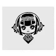 2 x 'Anime chibi' Microfibre Lens / Glasses Cleaning Cloths (LC00023485)