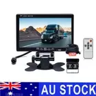 7" monitor 4pin 10m rear view reversing HD camera kit for caravan truck 12/24v