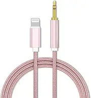 AIMALL for iPhone to 3.5mm Aux Audio Adapter Cable Cord Jack iPhone 12 11 Pro 8 7 Plus - Reliable Sound Connection