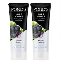 在飛比找蝦皮購物優惠-Pond's 旁氏洗面乳  活性碳+綠茶 100g 清透淨白