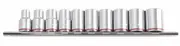 Kincrome K2175 - Socket Rail Set 1/2" Drive 10 Piece Imperial