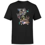 Rare All Stars Brand Rare All Stars Replay Men's T-Shirt - Black