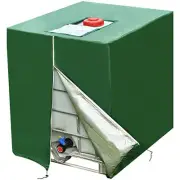 Water Resistant IBC Ton Bucket Cover with Flexible Zipper for Convenient Usage