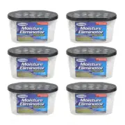 6 Damp Traps Dehumidifier Charcoal Moisture Absorber Closet Fresh Air 7oz Odor