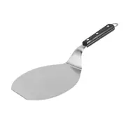 Extra-Large Stainless Steel Wide Spatula Turner with Strong Wooden Handle - Dishwasher Safe Pizza Peel Kitchen Utensil Silver