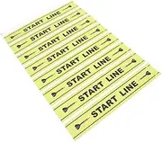 BELLIFFY 1 Sheet Throw Line Ground Line Notice Line Notice Line for Supplies Throwing Line Throw Ground Line Throw Game Ground Marker Throwing Ground Marker Game Supply