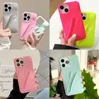 Lip Makeup Balm Silicone Phone Case For iPhone 15 14 13 12 11 ProMax XS XR 6 7 8