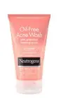 Neutrogena Oil-Free Acne Wash Pink Grapefruit Foaming Scrub, 4.2 Fl Oz Exp. 8/25