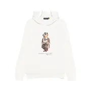 [Ralph Lauren] Ralph Lauren Graphic-print Hoodie M NEUTRALS
