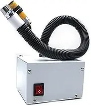 Industrial Ionizing Air Gun, 4.6KV Anti Static Gun with Photoelectric Induction, Air Volume Can be Adjusted, with High Voltage Generator, for Industrial Static Removal