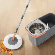 Detachable Double Bucket Spin Mop Bucket Sets 360° Spinning Floor Cleaning Lot