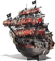 Piececool 3D Metal Puzzles Queen Anne's Revenge Pirate Ship Model Kits