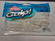 1 Pack of 10 Berkley Gulp 4" Swimming Mullet PEARL WHITE COLOR - FREE SHIPPING