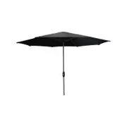 Coolaroo 3.5m Round Black Currumbin Market Umbrella