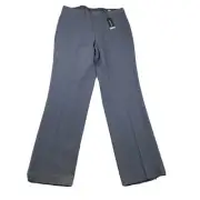 Nautica Pants Mens 33X32 Blue Stretch Flat Front Straight Lightweight NWT