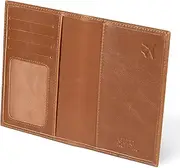 [Otto Angelino] Leather Passport Wallet - RFID Blocking - Unisex