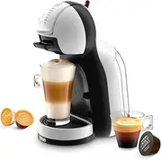 DeLonghi Nescafé Dolce Gusto Mini Me Pod Capsule Coffee Machine, Espresso, Cappuccino and More, EDG305.WB, White & Black