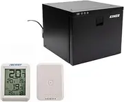 Kings Stayzcool 60L Drawer Camping Fridge Freezer | 68 Can Capacity | 12V/24V + Wireless Thermometer
