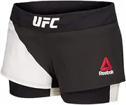 Reebok UFC Crossfit Women's Black Octagon Speedwick Performance Shorts