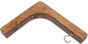 ibasenice Wall Mounted Wooden Plant Hook for Use Durable Rustic Design for Hanging Plants Shelves for Garden Balcony Room and Patio