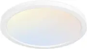 hykolity 12 Inch Selectable CCT LED Round Flat Panel Light, 24W 12inch, White