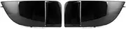 1 Pair Front Fog Lamp Shade Fog Light Frame Compatible For Subaru Impreza STI For Wrx 2004 2005 Car Accessories(Bright black)