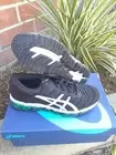 Asics Woman's Gel Quantum 360 5 Black Piedmont Grey Size 8 US