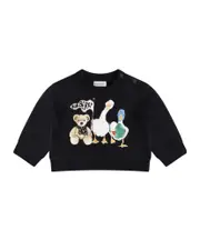 Thomas Bear and Friends cotton sweatshirt 18M,6M,24M,12M black