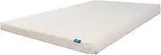EzyHealth 13cm Long Single Memory Foam Optimal Mattress, Firm, White, Mattress in a Box