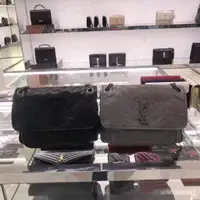 在飛比找蝦皮購物優惠-二手正品 SAINT LAURENT YSL NIKI 49