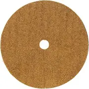 Xianghaoshun 10 PCS Coco Coir Mulch R-ings, Coconut Fibers Mulch R-ing Tree Protector Mat, Tree Disc Plant Cover, Natural Coco Coir Tree Protection Weed Mats for Indoor Outdoor Flower Pot