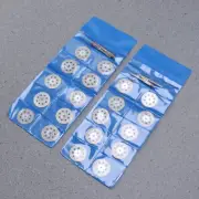 20 Pcs Grinder Disc Discs Coated Rotary Tools Mini Circular Blades