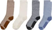 Alpine Design Performance Hiker Hiking Crew Socks - 4 Pack Size X-Large